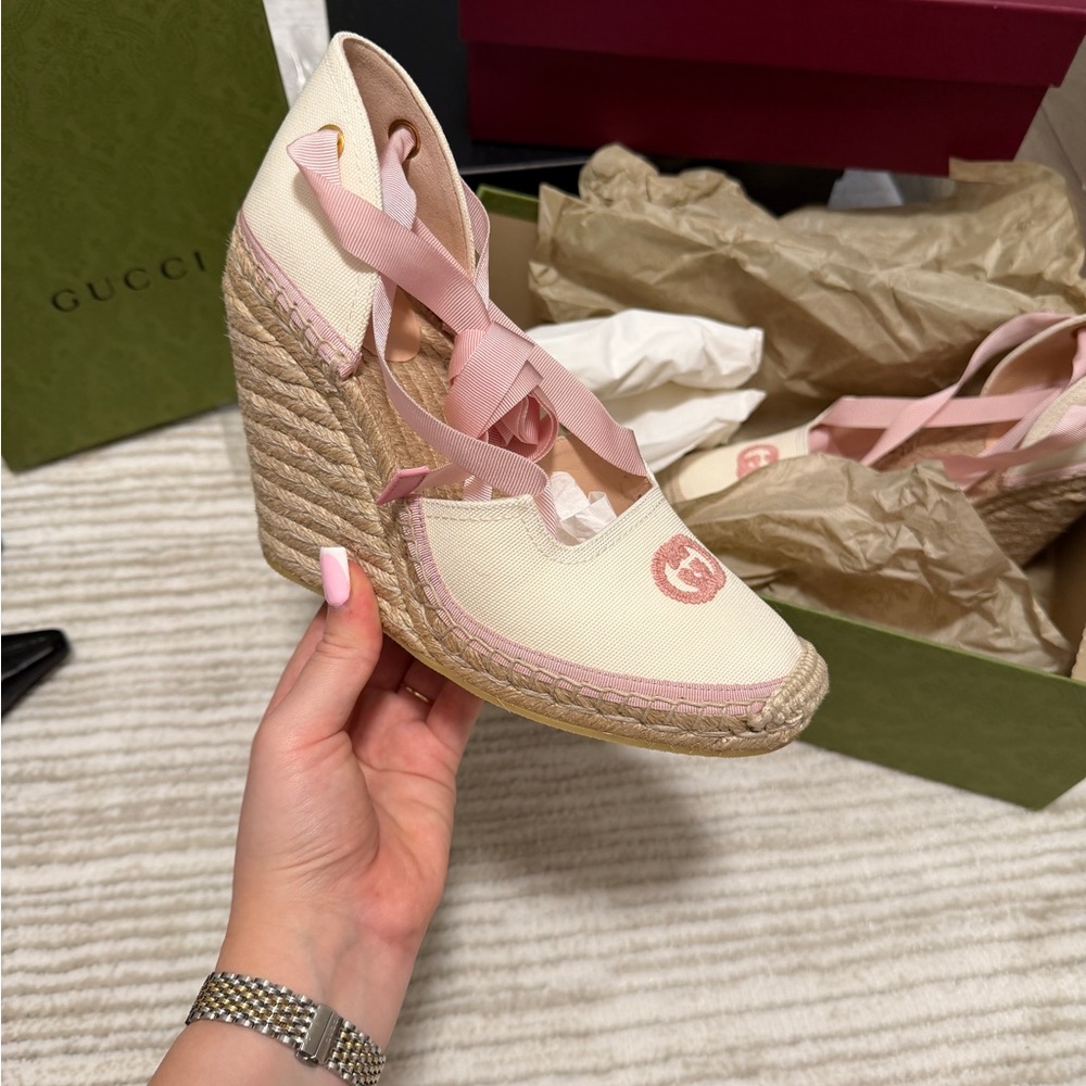 Gucci Women's Espadrille Wedges